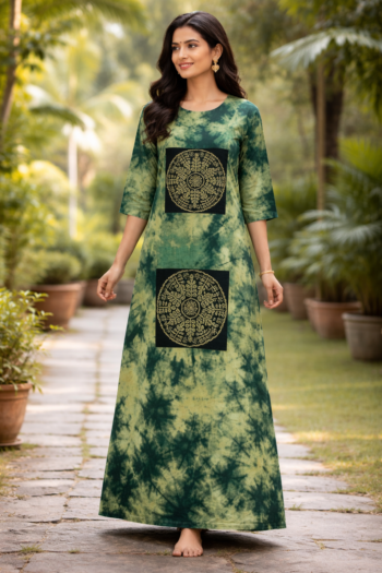 GUJIRI COTTON  NIGHTY